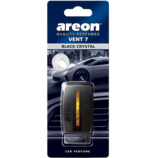 Ароматизатор AREON "VENT 7" Black Crystal