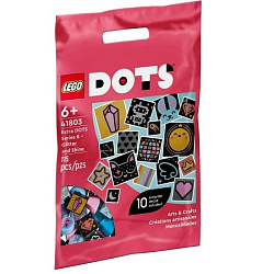 Конструктор LEGO DOTS 41803 Тайлы DOTS серия 8 «Блеск и сияние»
