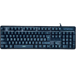Клавиатуры XO KB-04, чёрная (АНГЛ. раскладка)