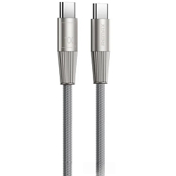 Кабель Type-C <--> Type-C  1.2м REMAX RC-C106, Silver-Gray