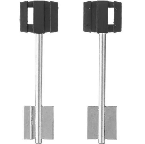 Заготовка ключа Бордер-10 122*21*24 мм, лат., с пластиком