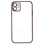 Задняя накладка PC073 для iPhone 11 (violet) (213780) с закрытой камерой