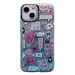 Задняя накладка SC334 для iPhone 13 (multi color) (002) (224033)