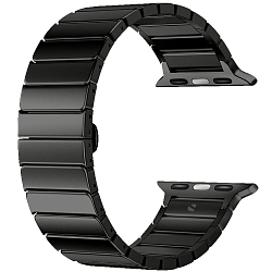 Металлический ремешок DEPPA  Band Steel для Apple Watch 38/40mm, нержавеющая сталь, черный