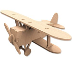 Деревянный конструктор 3D модель «Самолёт» 5285697