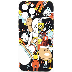 Силиконовый чехол LUXO для iPhone XR ( № S3 KAWS )
