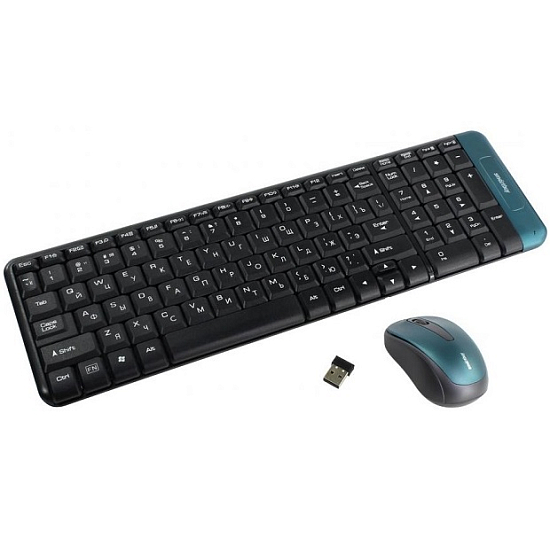 Клавиатура+мышь БП SMARTBUY 222358AG-K, черный