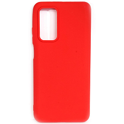 Силиконовый чехол XIVI для Xiaomi MI 10T, TPU Color, матовый, красный