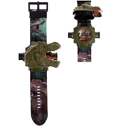 Часы-проектор «Эра динозавров», свет