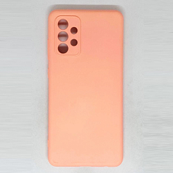 Силиконовый чехол NANO для Samsung Galaxy A72 (Розовый)