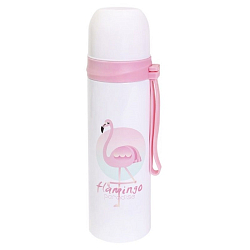 Термос TAKE IT EASY "Фламинго" 500 мл, сохраняет тепло 12 ч, микс 2969316