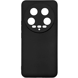 Силиконовый чехол DF для Xiaomi 14 Ultra DF xiCase-111 (black)