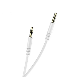 Кабель Jack 3.5 <--> Jack 3.5  1.0м CELEBRAT AU-01, белый