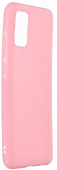 Задняя накладка ZIBELINO Soft Matte для Samsung Galaxy A02s розовый