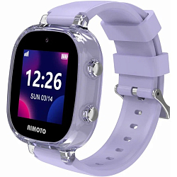 Умные часы AIMOTO Crystal 4G, лиловый(Уценка)