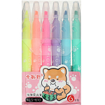 Фломастеры 6 цветов, на блистере, вентилируемый колпачок 5087813