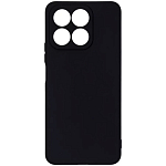 Задняя накладка ZIBELINO Soft Matte для Honor 8A/8A Prime/8A Pro/Y6 2019/Y6S (черный) с микрофиброй