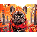 Картина по номерам LORI "На прогулке" 28,5*38 см Кпн-392/LR