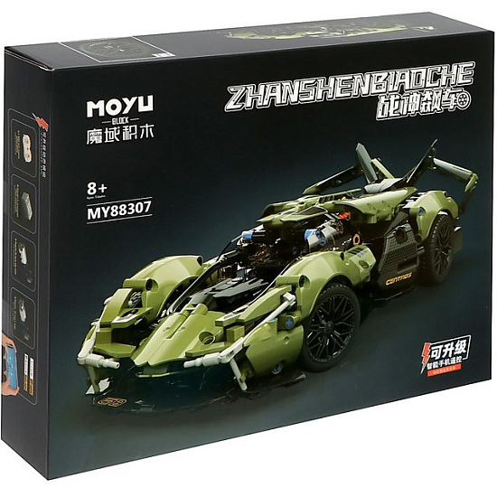 Конструктор Техно V12, 847 деталей