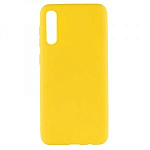 Силиконовый чехол NONAME для Samsung Galaxy A50/A30S/A50S (жёлтый) матовый
