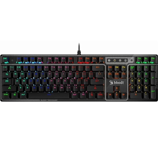 Клавиатура A4TECH Bloody B750N DESTINY черный, механическая