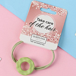 Резинка для волос "Вива" большой круг, микс   5365395