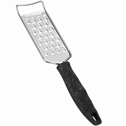 Терка для крупной стружки REGENT Linea PUNTO NERO 93-BK2C-18, 26х5.5 см