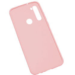 Задняя накладка ZIBELINO Soft Matte для Xiaomi Redmi Note 8T (розовый)