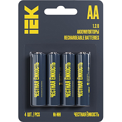 Аккумулятор IEK GREEN R06 2700mAh BL-4 (4/40/480)