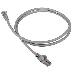 Патч-корд  2.0м ACD ACD-LPU5E-20A, кат. 5е, Серый (741500)