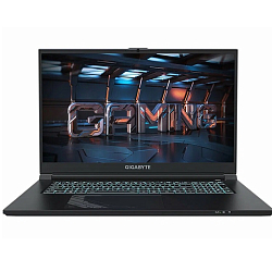 Ноутбук игровой 17.3" Gigabyte G7 MF (Intel Core i5-12500H/ 16GB/ SSD 512GB/ RTX 4050/ DOS) (MF-E2KZ213SD), black