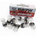 Лампа AVS Vegas 12V P27W (W2,5x16d) BOX (10 шт.)