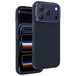 Задняя накладка KEEPHONE KEVILAR SWEDEN 600D MAGSAFE CASE для iPhone 17 PRO (BLUE)
