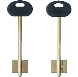 Заготовка ключа Меттэм-4 107*22,2*17,8 мм. лат., с пластиком