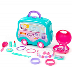 Набор ПОЛЕСЬЕ "Маленькая принцесса" №14, 19 эл. (в чемоданчике на колёсиках)