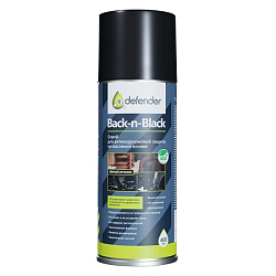 Антикоррозийное средство DEFENDER Back-n-black, 400мл черный, аэрозоль (10014)
