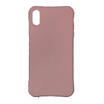 Задняя накладка NONAME для iPhone XS MAX  1,5 мм матовая, розовый, в техпаке