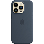 Чехол APPLE Silicone Case для iPhone 14 Pro с MagSafe Storm Blue (MPTF3ZM/A)