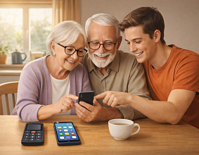 Как выбрать телефон для пенсионера в 2026 году